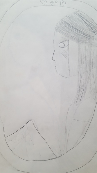 Lady in the mirror